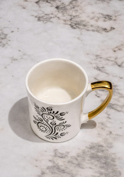 Classic Gold Handle Cup Set