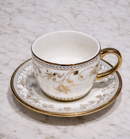Golden Crest Cup & Saucer