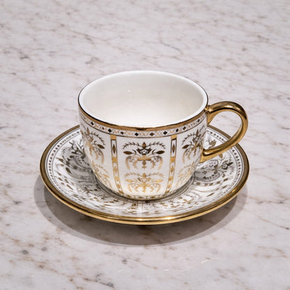 Imperial Crown Gold Cup & Saucer