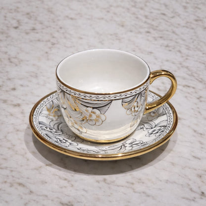 Regalia Gold Finish Cup & saucer