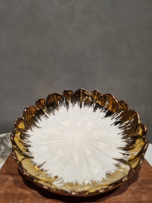 Gold lotus plater set