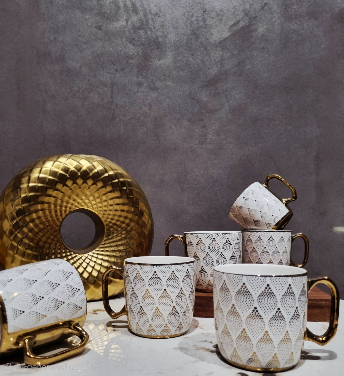 Elysian Gold Cup Set