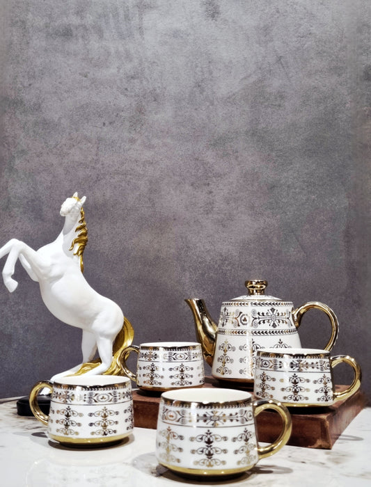 Royal Crest Gold Morning Set