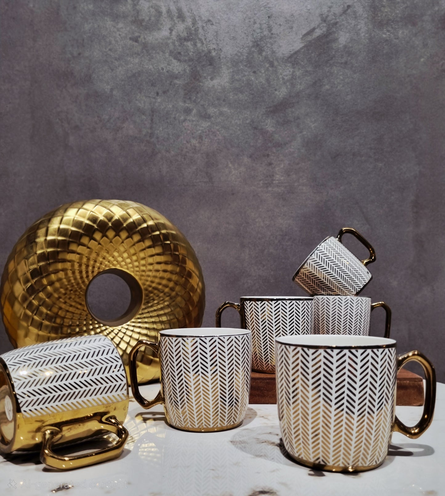 Velvet Gold Sip Set