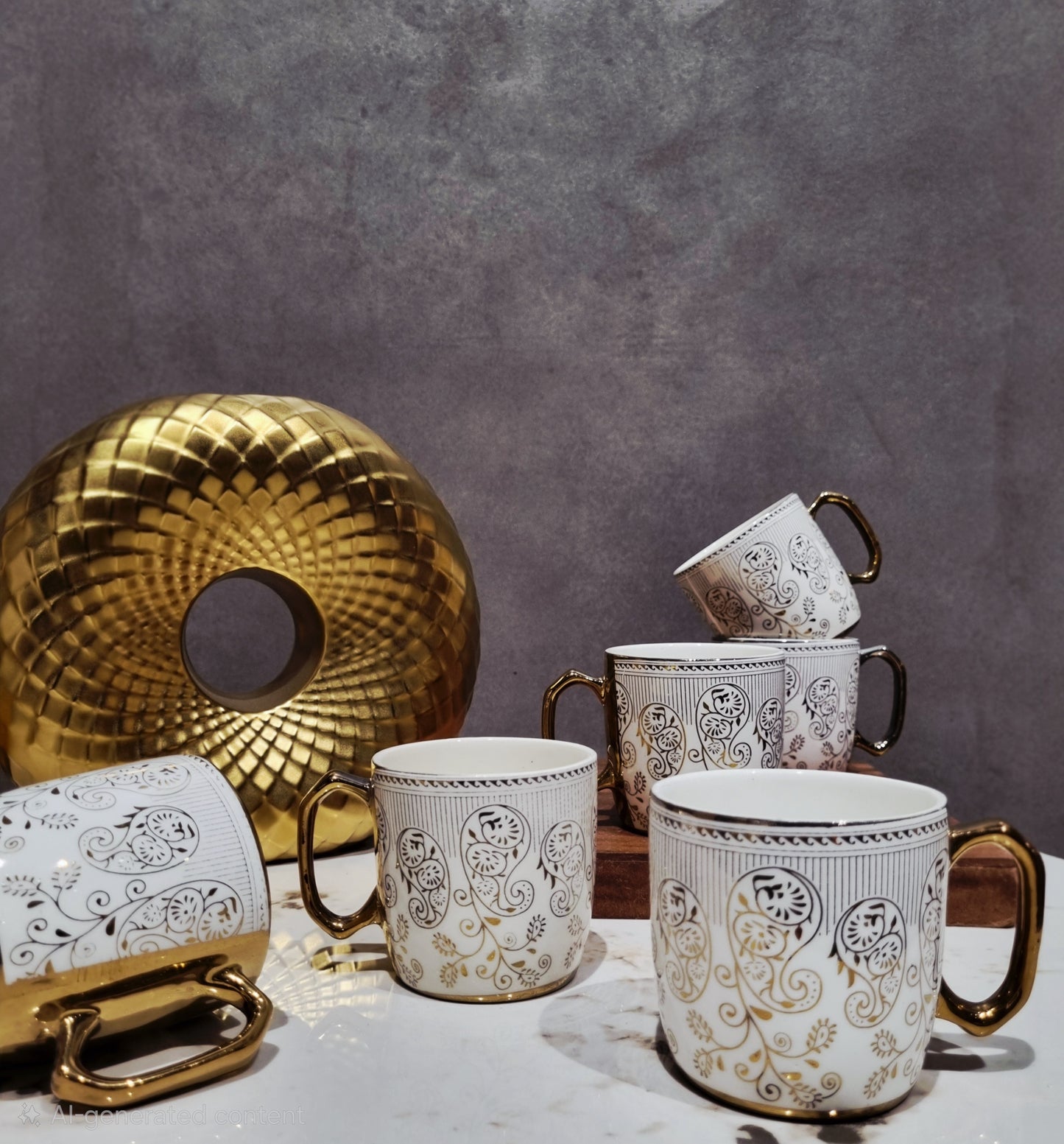 Classic Royale Gold Cup Set